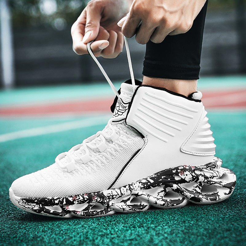 New Red Sporty Basketball Shoes NON SLIP MEN Shoes