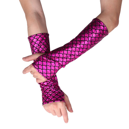 Clothing Accessories Color-changing Magical Mermaid Dress Gloves