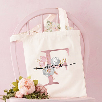Monogrammed Canvas Bag Women's Tote