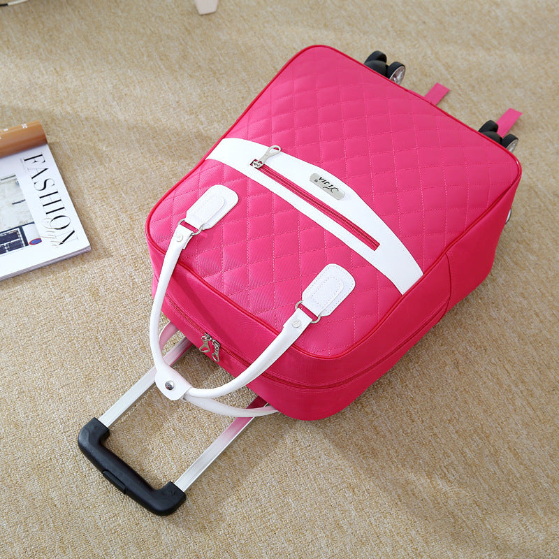 Oxford cloth suitcase