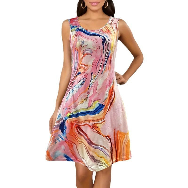 Vest Sleeveless Dress Women's Clothing