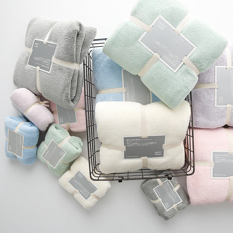 Children's Sports Gift Towel Japanese Coral Fleece Absorbent