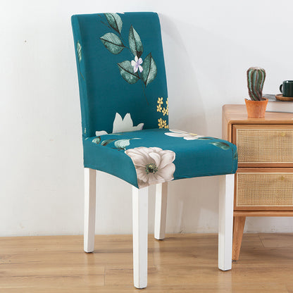 New Chair Cover Printed Chair Cover Elastic Antifouling Hotel Household Chair Cushion Protective Cover
