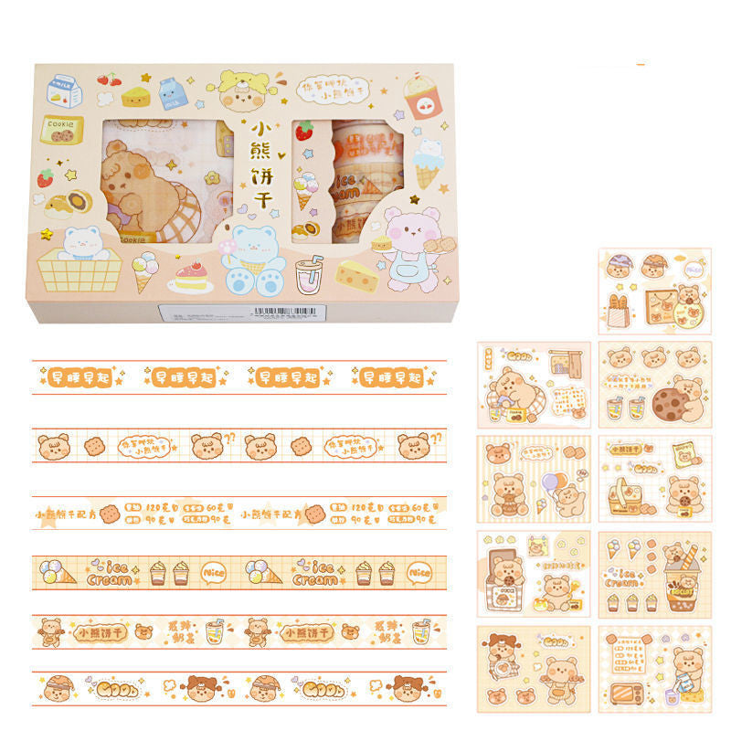 Hand Account Sticker Tape Gift Box Set