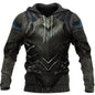 Youth Plus Size 3D Long Sleeve Hoodie