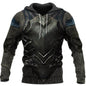 Youth Plus Size 3D Long Sleeve Hoodie