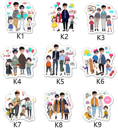 Keychain photo customization