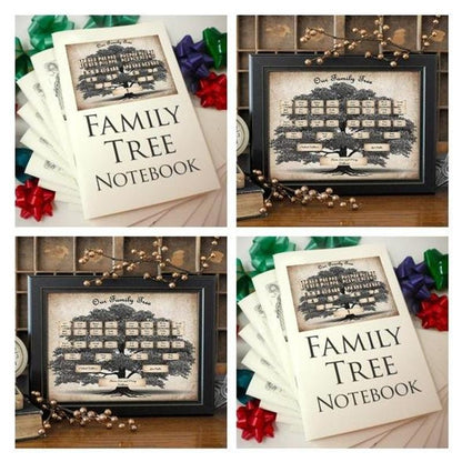 Memory Handwriting Of Ancestors Fill In Personal Family History Genealogy Notebook
