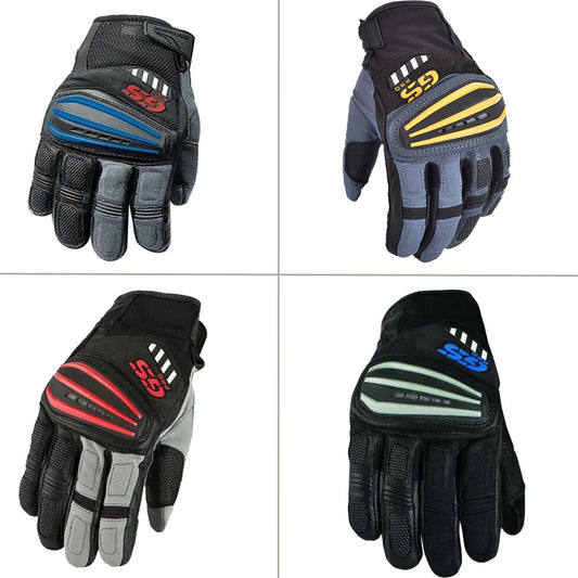 Off-road leather cold winter gloves