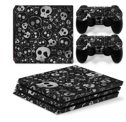 0131-0155 PS4 Pro game machine host Sticker Anti scraping geometric pattern sticker