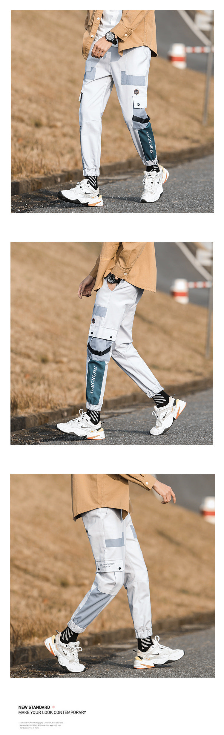 Men's Overalls Loose Outdoor Casual Pants