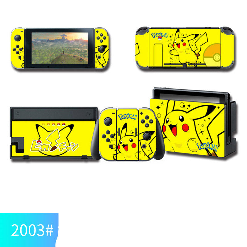 Game console pain machine stickers