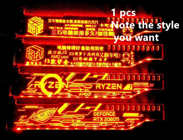 Colorful AURA Lamp Light Board RGB Graphics Card Holder Bracket