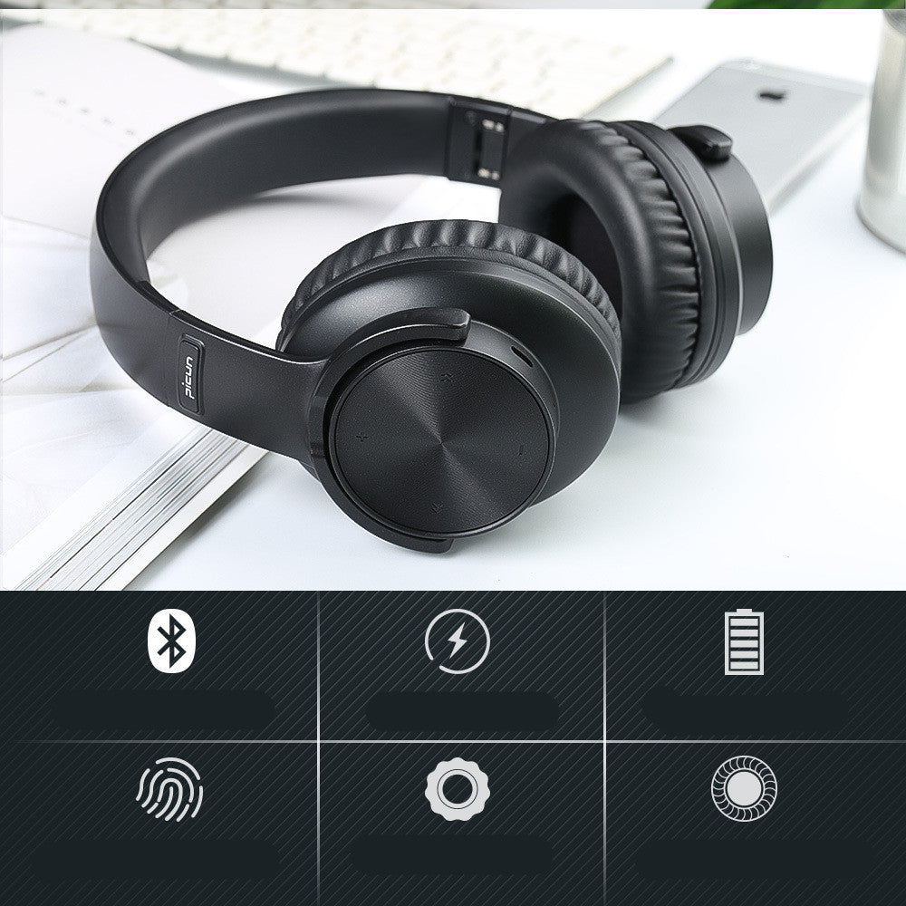 Subwoofer wireless music headphones