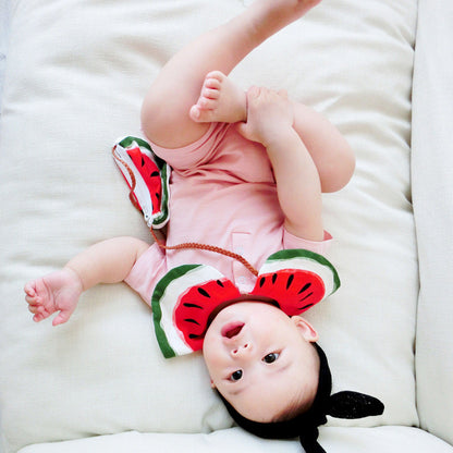 Cute cartoon watermelon baby romper