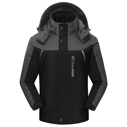 Winter plus velvet thick plus size jacket