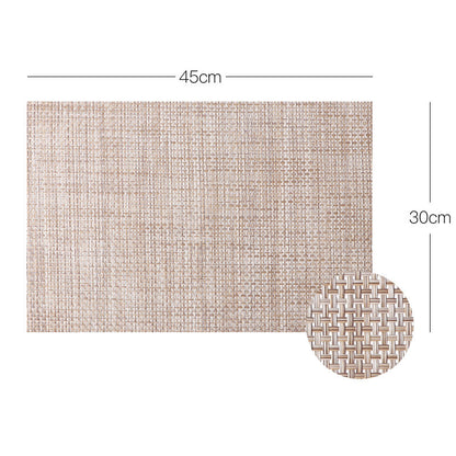 Western Placemat Household Water and Oil Proof Table Mat