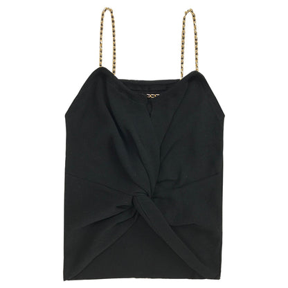 Small waistcoat women''s new summer 2021 Korean version of women''s wear with twisted chain personality suspender