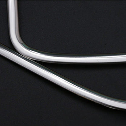 Suitable For 20-22 ROOX40 Series Interior Door Audio Frame Modification Decoration Strip Stainless Steel
