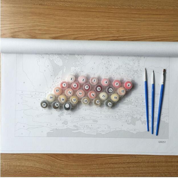 Chair and tree paiting