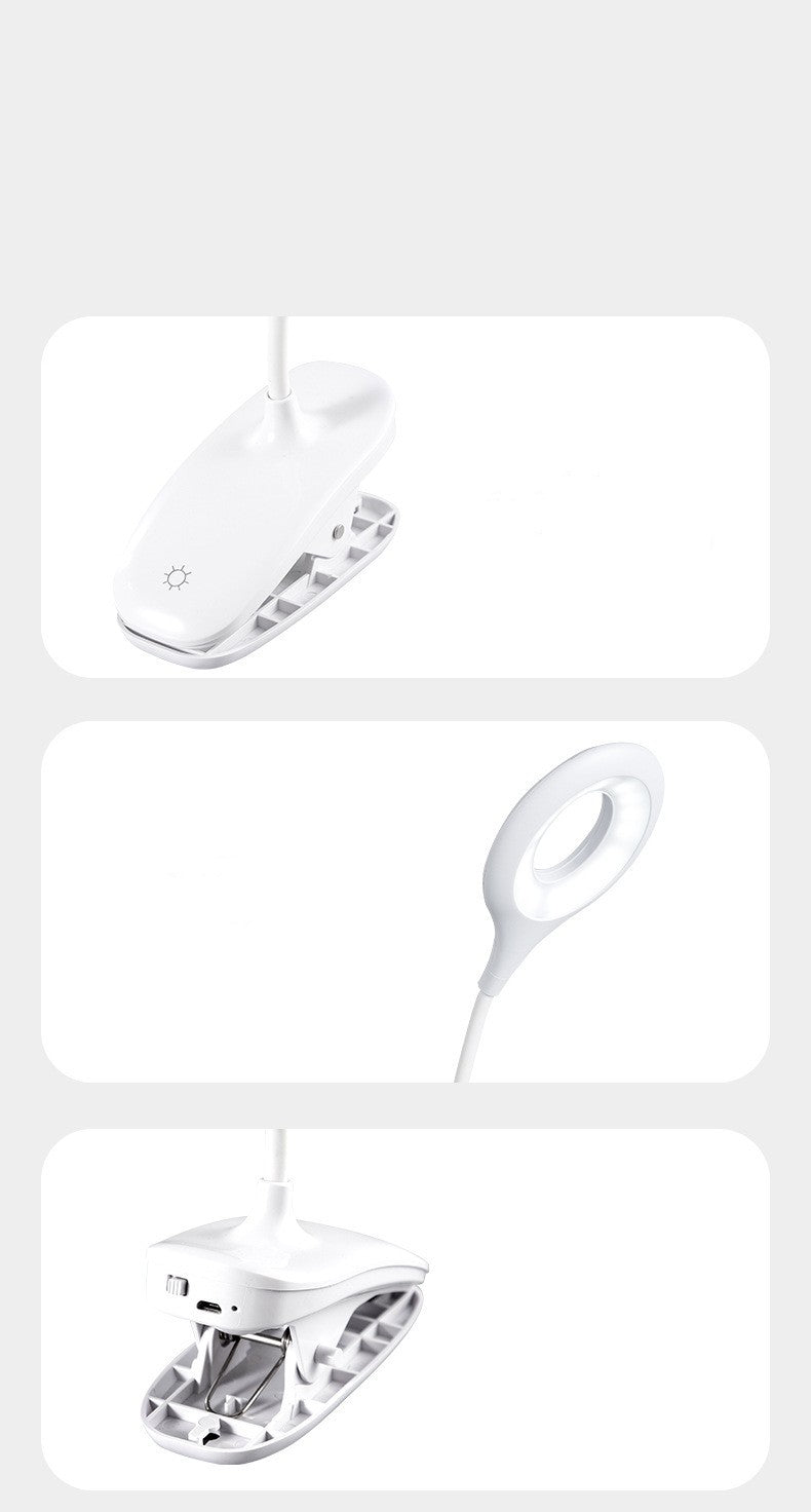 Clip Table Lamp Folding Work Led Bedroom