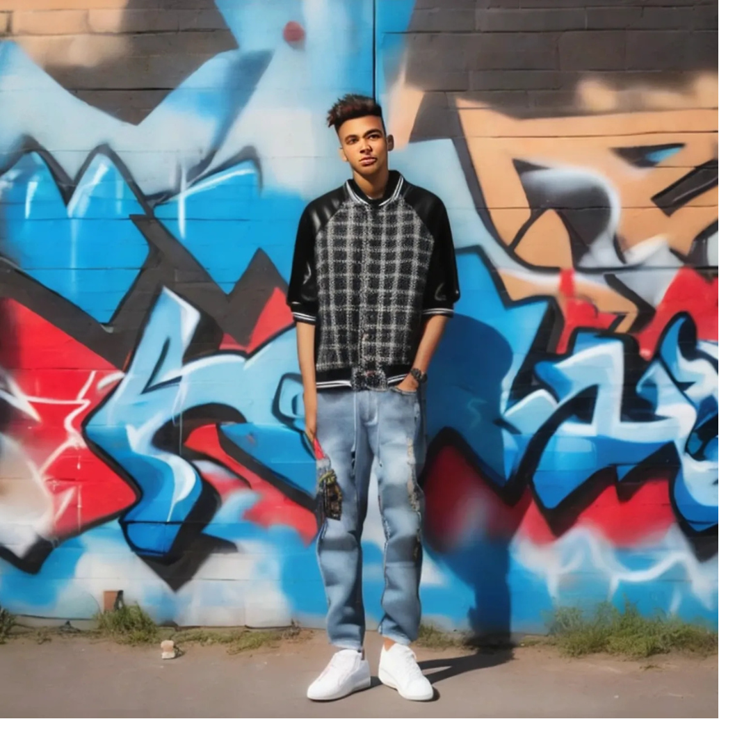 BLACK Urban style Loose Plus Size Leather Plaid Baseball Jacket