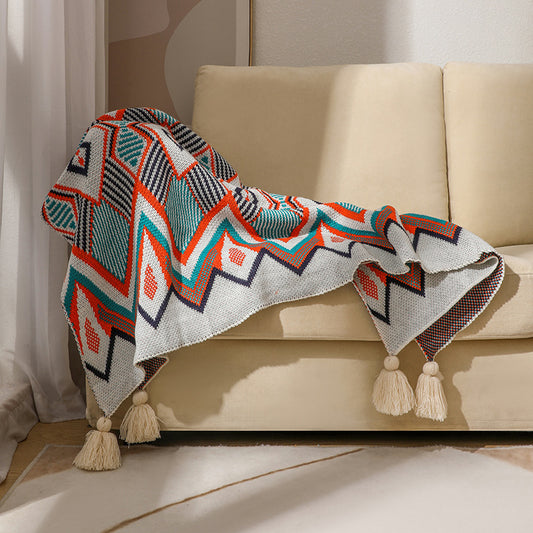 Decoration Bohemian Windblown Sofa Cover Blanket