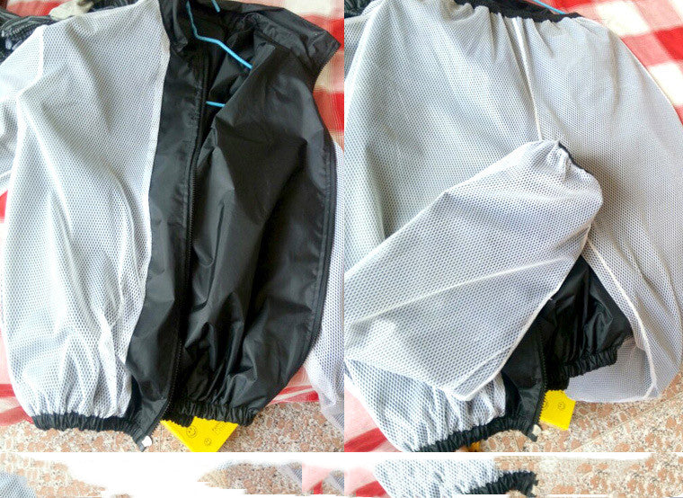 Men's Black Sweating Plus Size Exercise Suit