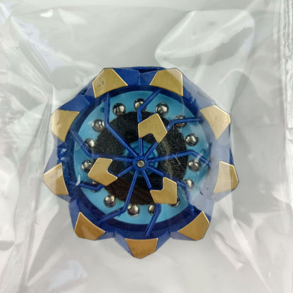Ignite-Spin Pro: The Kinetic Flint Firework Spinner | Blue Chrome Mechanical Fidget Gyro with Real Sparking Action for Stress Relief