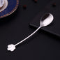 304 Stainless Steel Spoon Gold Plated Dessert Spoon Coffee Stir Spoon Stainless Steel Ice Bar Spoon