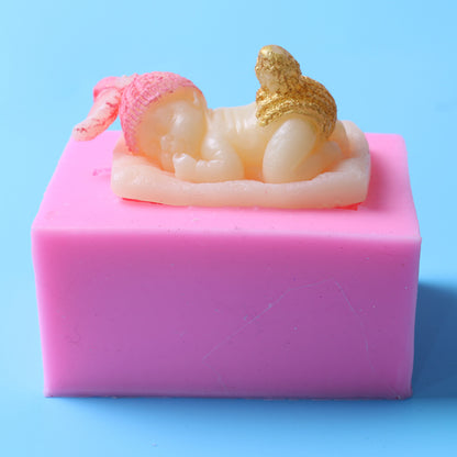 Chocolate Silicone Mold Plaster  Light Clay