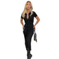 Lapel Women's Single Breasted Back Slim Dress