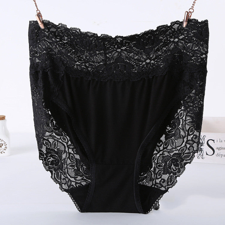 Plus Size Modal Lace Panties Women's