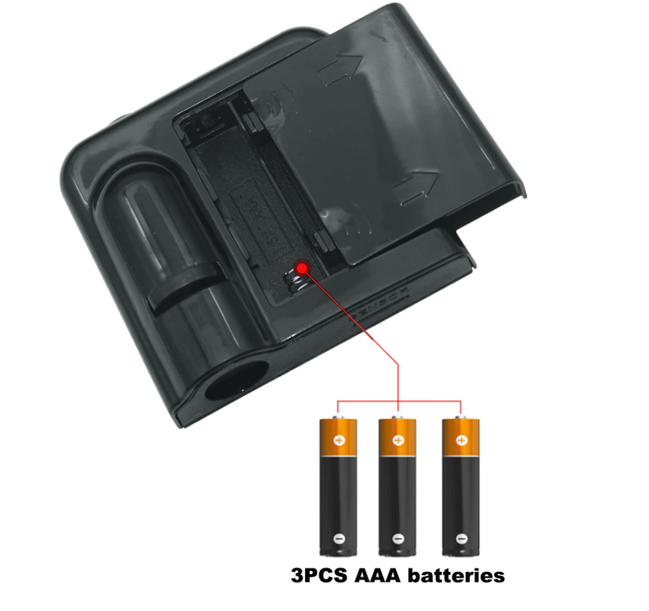 2 Pcs Wireless Welcome Light Battery Type No Hole