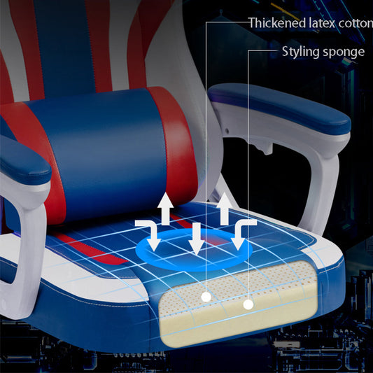 Household Comfortable Ergonomics Game Liftable Electric Racing Chair