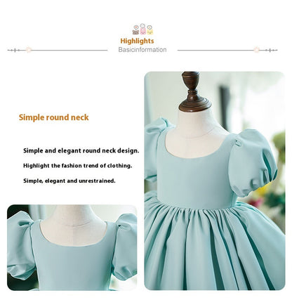 Umbrella Princess Dress Costume For Piano Performance