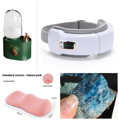 Portable Eye Massager With Vibration And Heat Compress For Eye Care