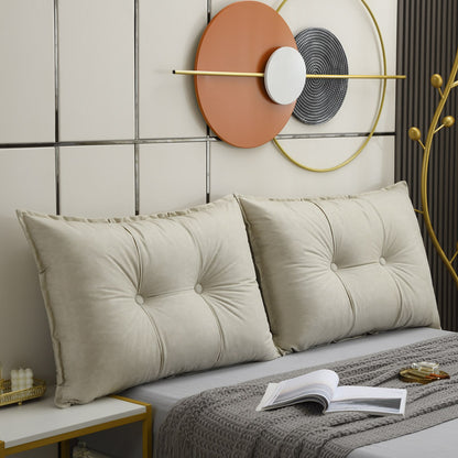 Technology Cloth Bedside Cushion Tatami Soft Bag Headboard Sofa Cushion