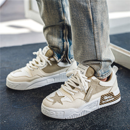 New cool urban Black  Breathable Casual Shoes five star shoes