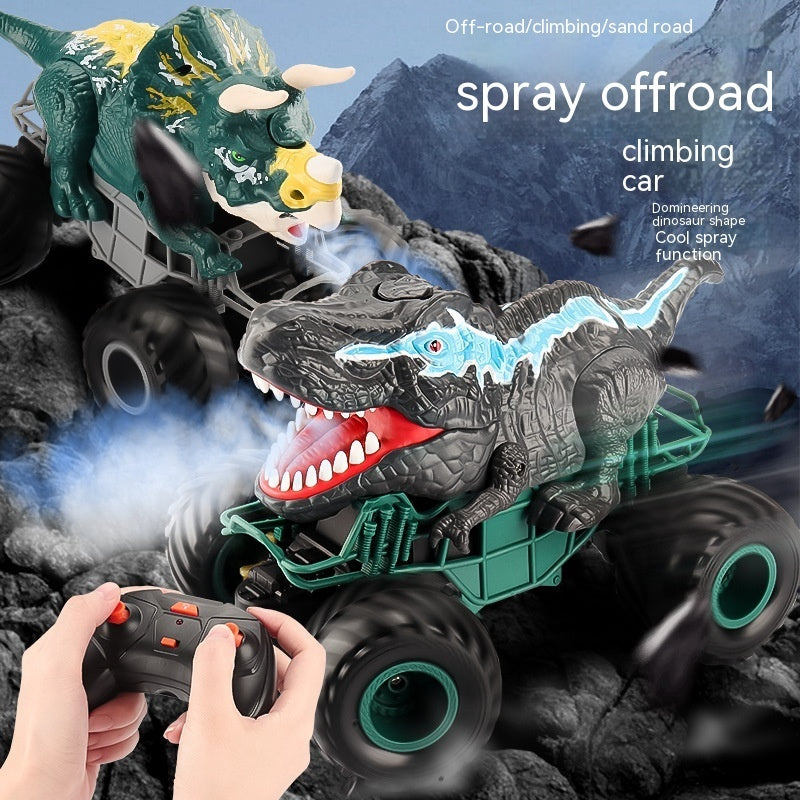 Children's Toy Dinosaur Remote Control Off-road Vehicle Tyrannosaurus Triceratops Rock Crawler