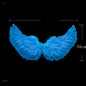 Wings Props Flower Girl Dress Up Halloween Christmas Show Feather Wings