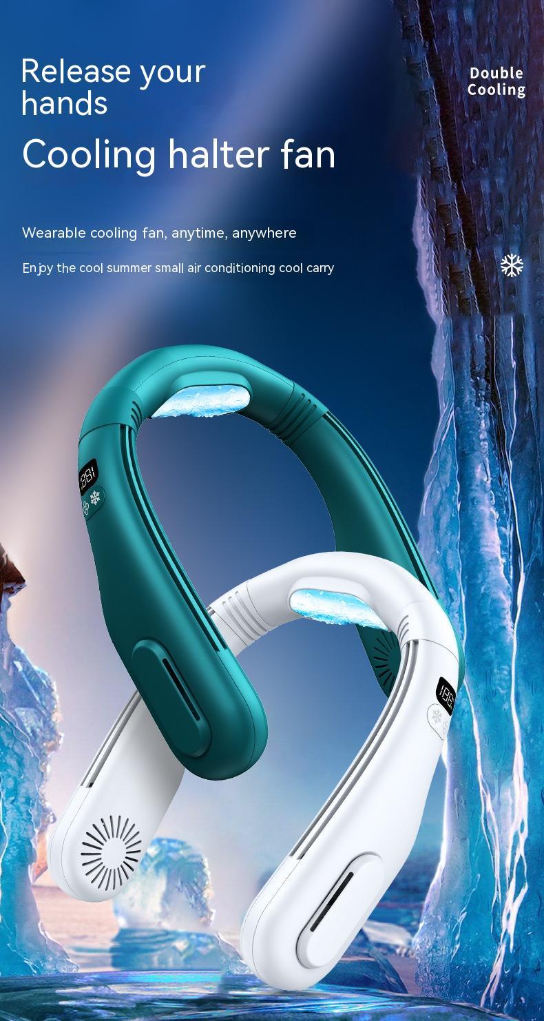 Refrigeration Halter Portable Rechargeable Small Fan