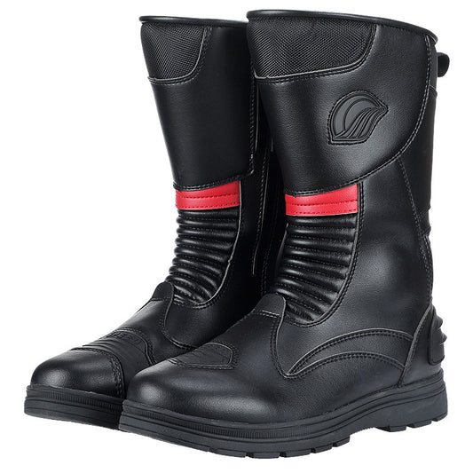 Motorcycle Brigade Equipment Wear-resistant Non-slip Waterproof Road Warm Cycling Shoes