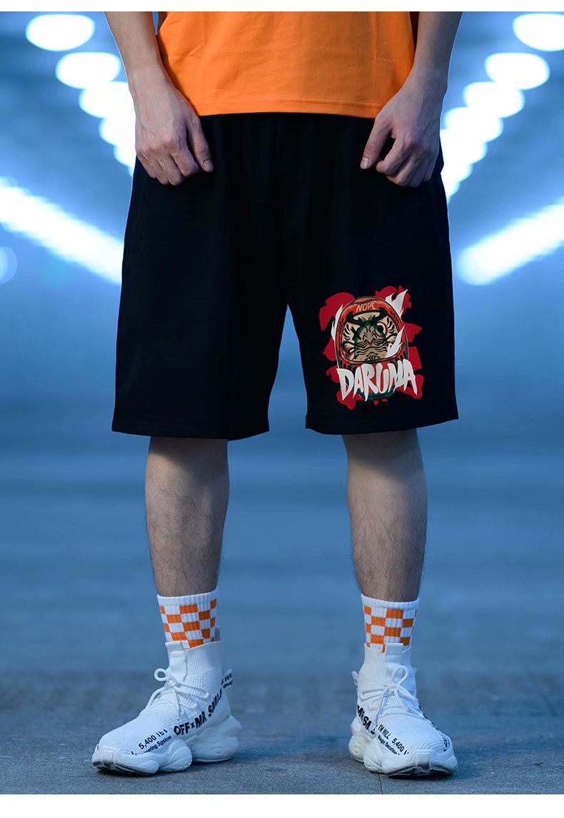 Plus Size Loose Sports Five Points Men's Pants