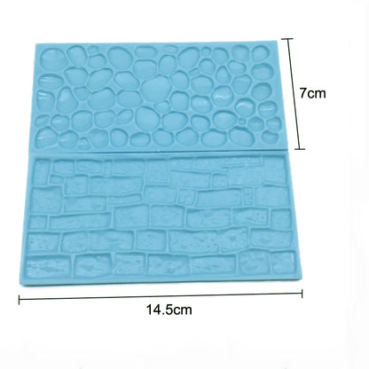 Bark Shaped Relief Baking Tool Cake