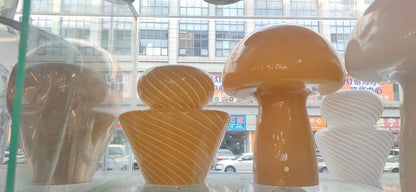 Bedside Lamp Nordic Style Glass Table Lamp Retro Bedroom Lamp