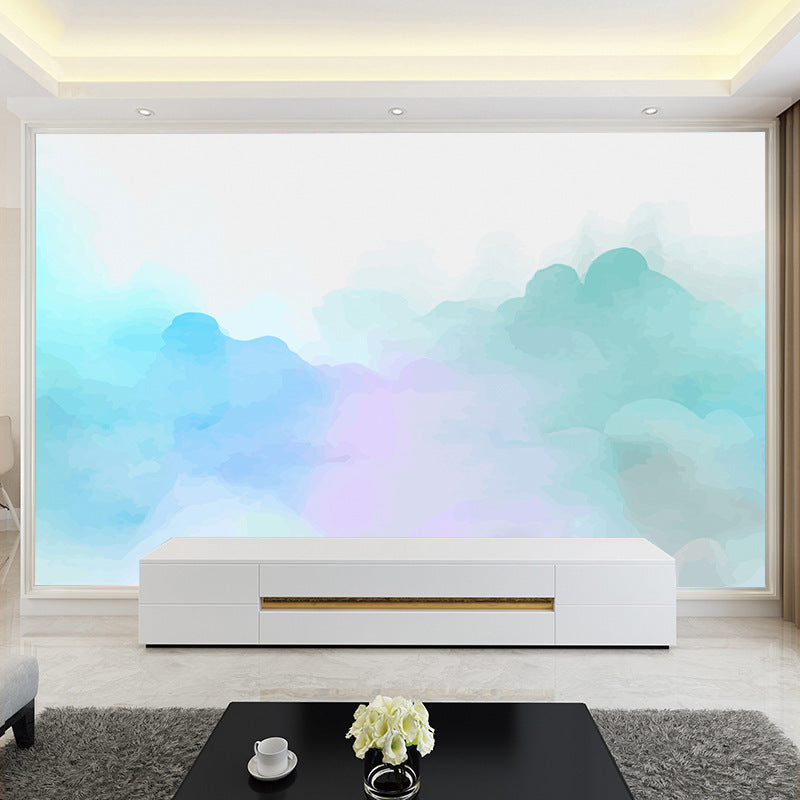Printed Waterproof Wallpaper For TV Backdrop Wall Mural