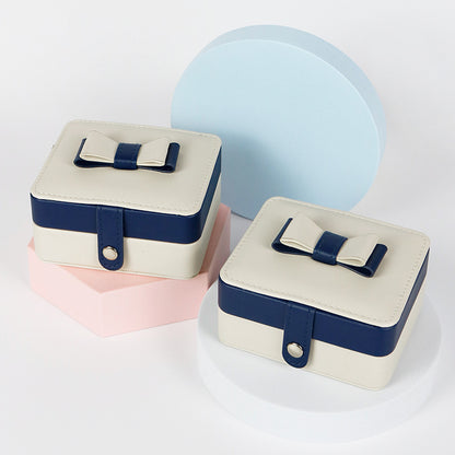 Premium Packaging Gift  White Jewelry Ornament Storage Box