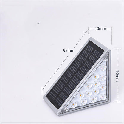 Outdoor Waterproof Solar Step Tread Light For Stairs
