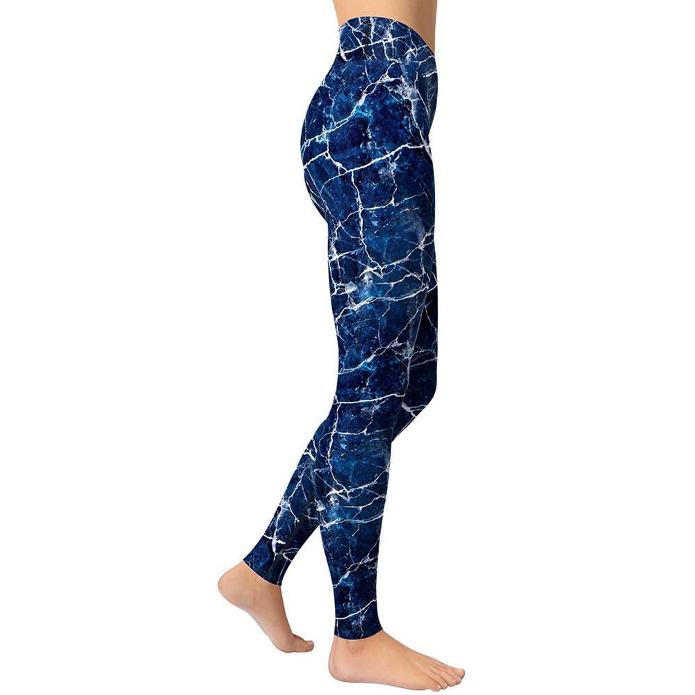 Plus Size Printed Sports Leggings Yoga Pants